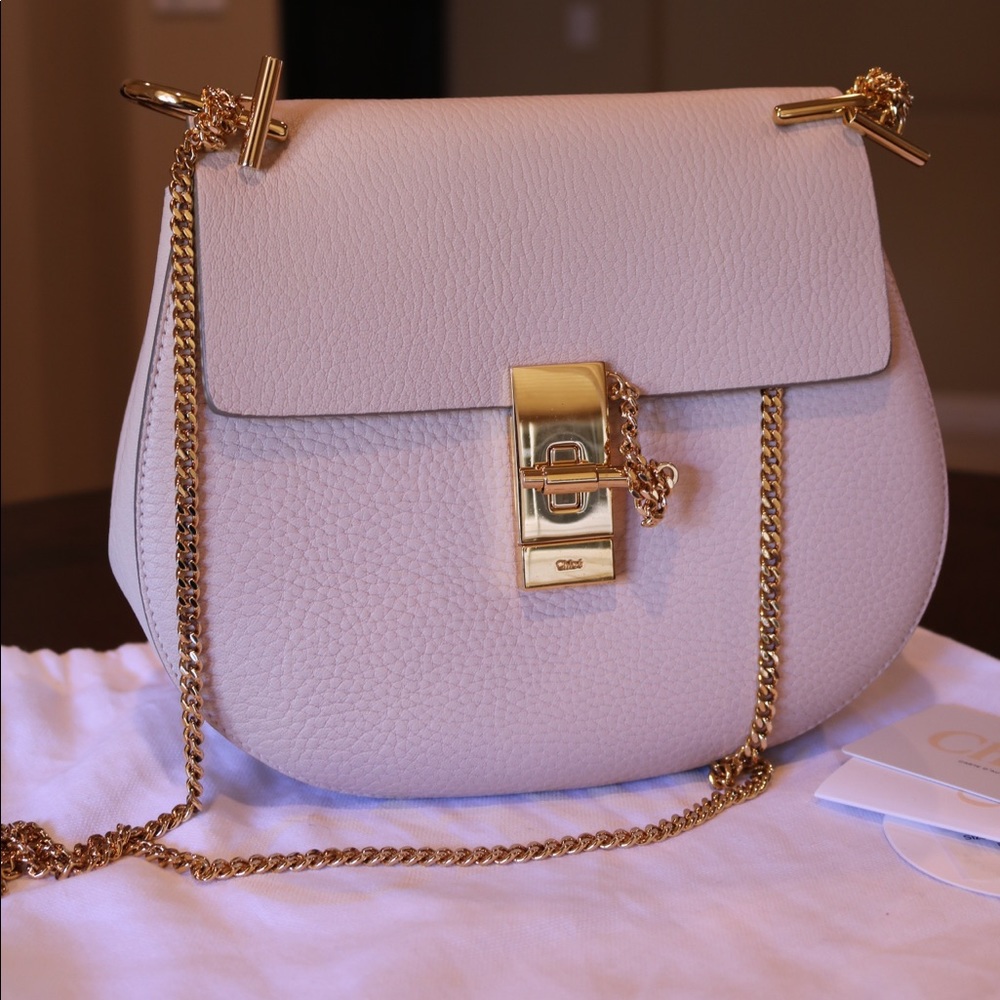 Chloe small drew bag Biscotti Beige